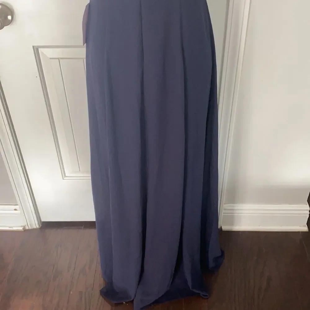NWT BHLDN MACAU WHIPPED NAVY BLUE DRESS SIZE 0